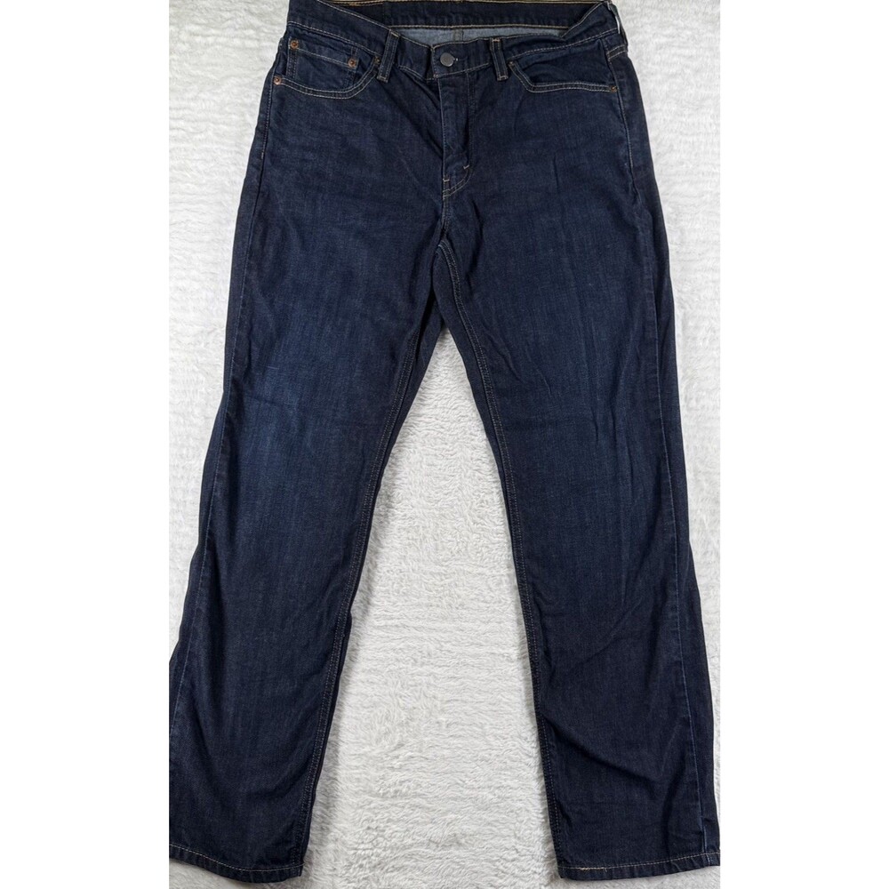 Levis 541 Jeans Mens 32x32 Dark Wash Blue Denim Athletic Tapered Fit Pants